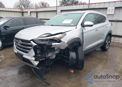 2016 Hyundai Tucson Limited z USA, uszkodzony, nr VIN KM8J33A28GU165323